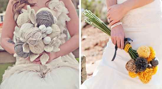 Bouquet gomitoli