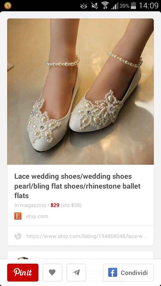 Scarpe sposa tacco zero...mission impossible??? - 1