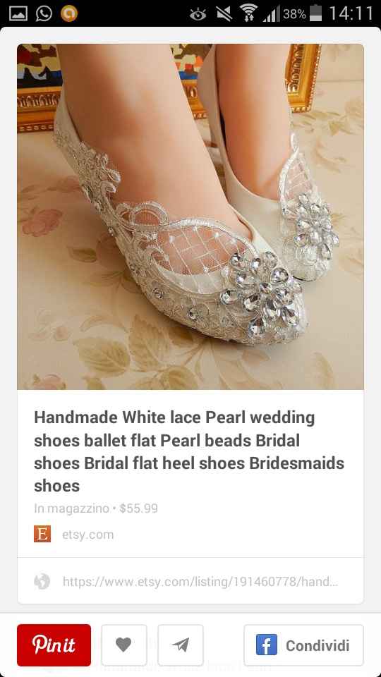 Scarpe sposa tacco zero...mission impossible??? - 3