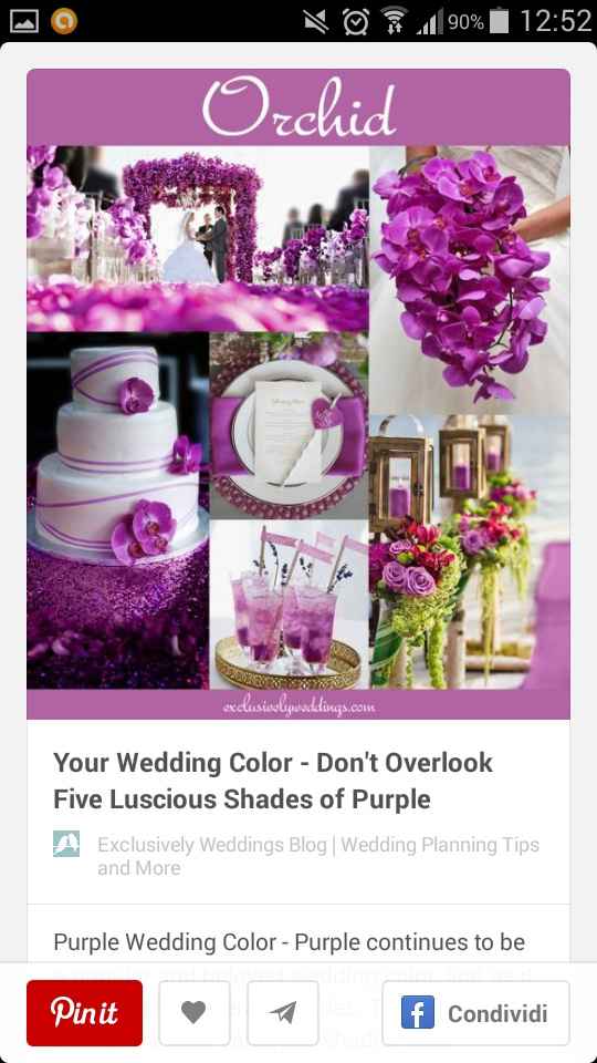 Idee con il radiant orchid - 1