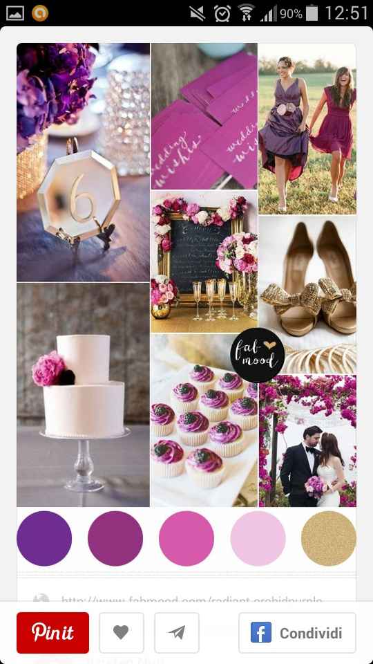 Idee con il radiant orchid - 1