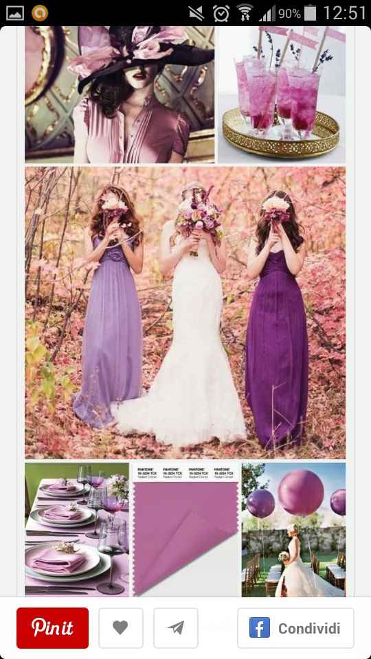 Idee con il radiant orchid - 2