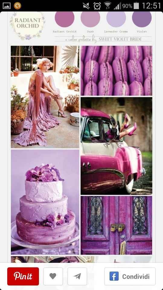 Idee con il radiant orchid - 3
