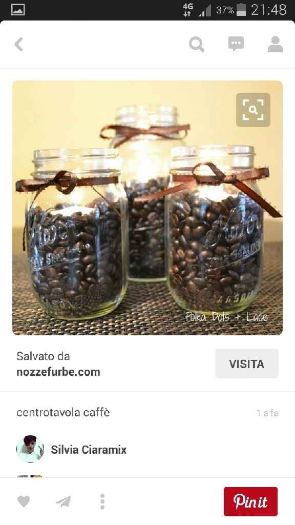 Matrimonio tema caffè!!! - 2