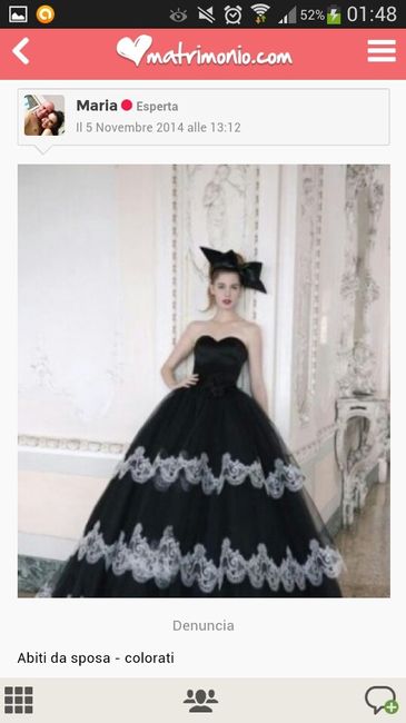 Vestiti da sposa di colore nero - 1