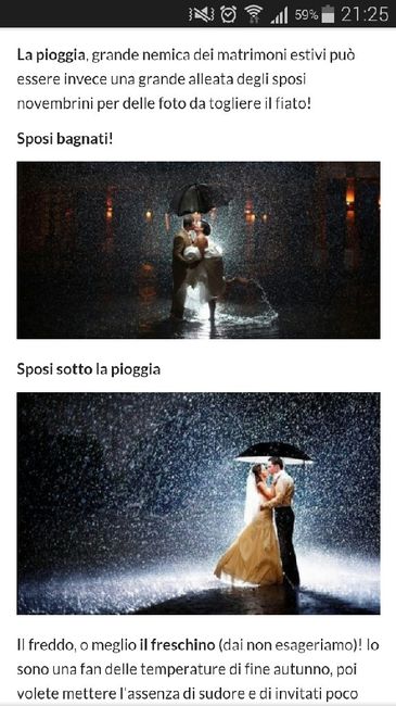 Foto sotto la pioggia? nulla da invidiare a quelle sotto il sole! - 1