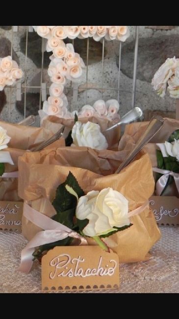 Allestimento confettata sacchetti cotone - 3