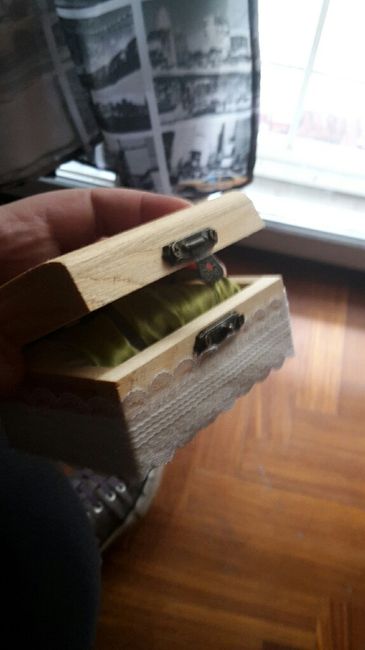 Invece del cuscino porta fedi - 1