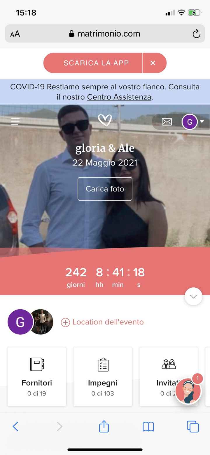 Quanti giorni mancano al vostro matrimonio? - 1