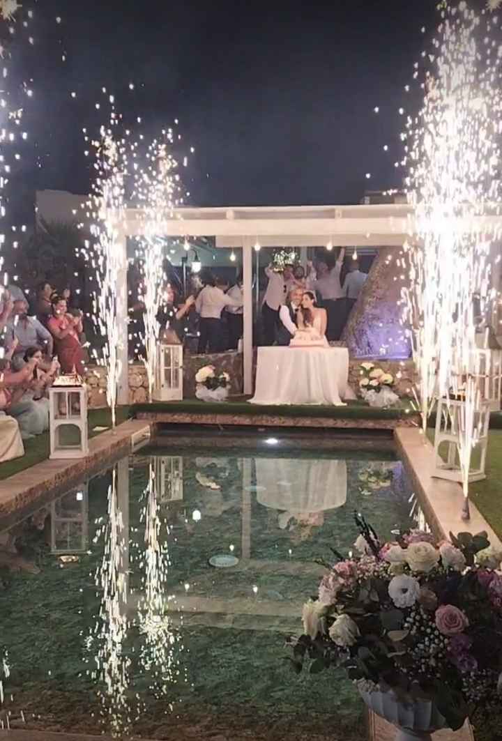 🎆 Fuochi d’artificio dopo il taglio torta 🎂💥 - 2
