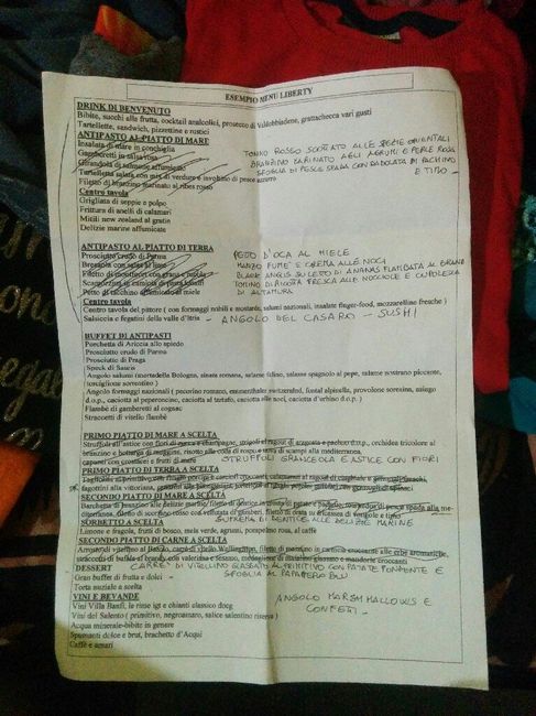 Menù concordato - 1