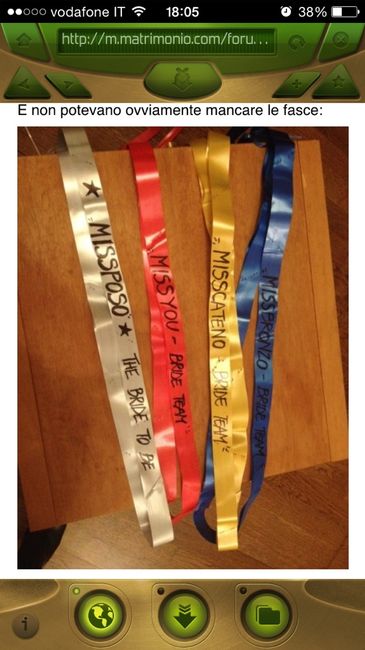 Fasce per addio al nubilato.. come crearle? - 1