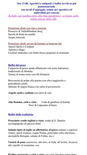 Proposta catering: mi date un consiglio? - 1