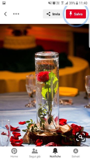Tema di matrimonio in rosso 3