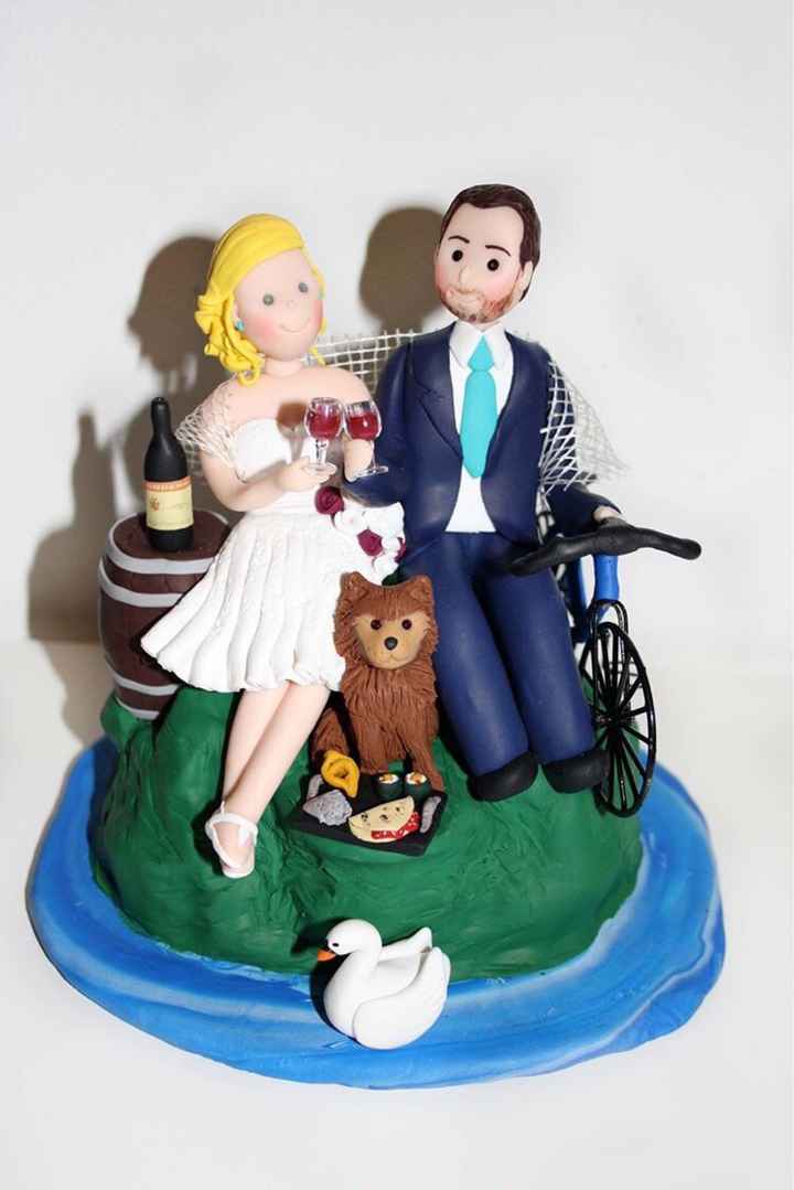 Cake topper: sono entusiasta ❤️ - 1