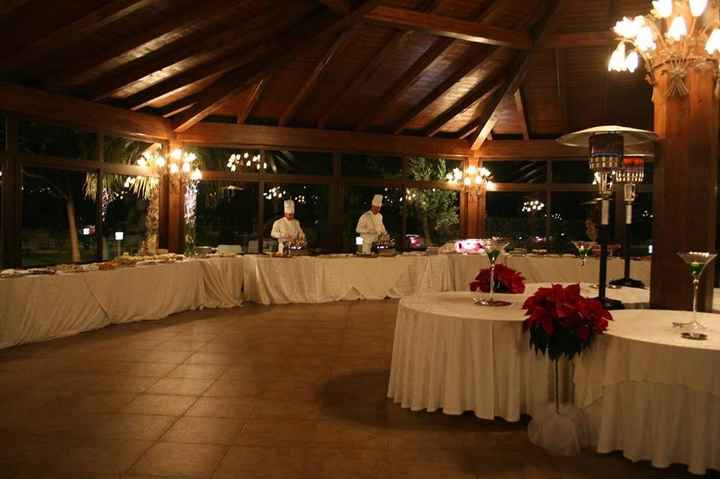 la sala finisce ed inizia la veranda