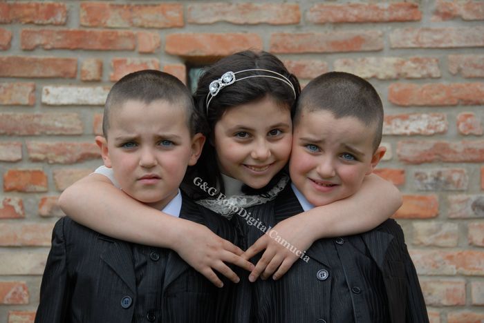 mia figlia e mie nipotini mirco e nico