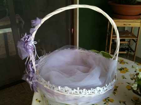 Cestino porta bomboniere