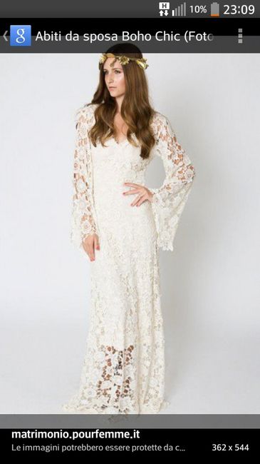 Abiti sposa boho chic - 5