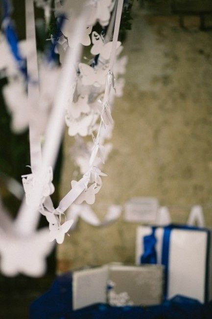 allestimento farfalle