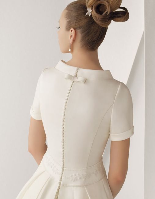 vestido de novia rosa clara 2/b