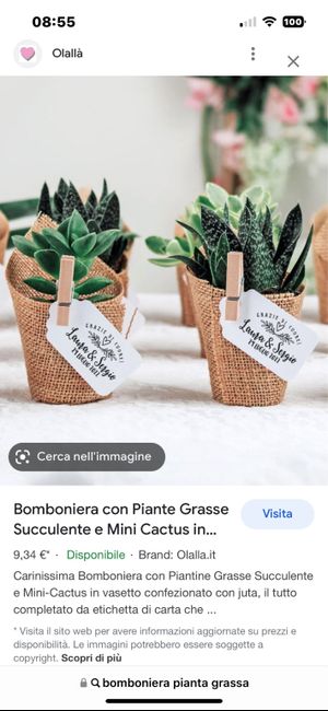 Bomboniere Low cost 2