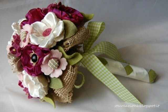 Bouquet sposa e bouquet damigella - 2