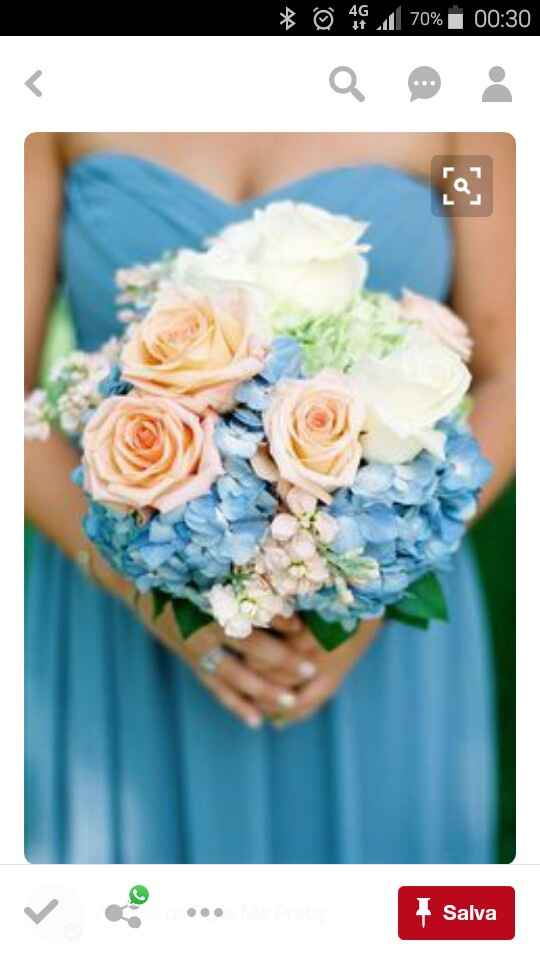 Bouquet per matrimonio a luglio - 1