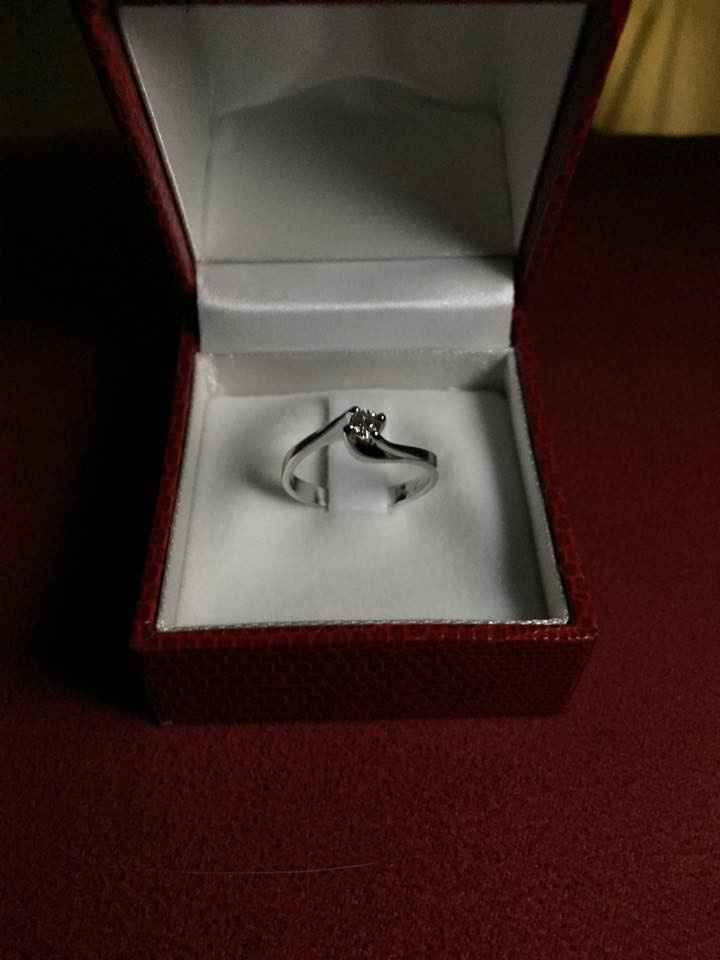 Il vostro anello di fidanzamento? 