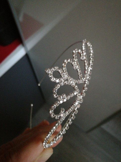 Matrimonio tema rosso _ coroncina damigella - 1