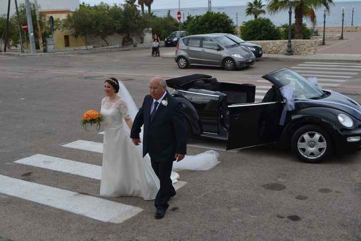 sto per entrare in chiesa