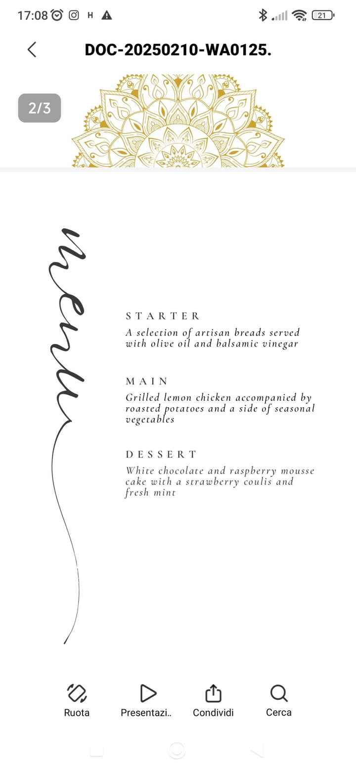 Partecipazioni nozze con Canva - 2