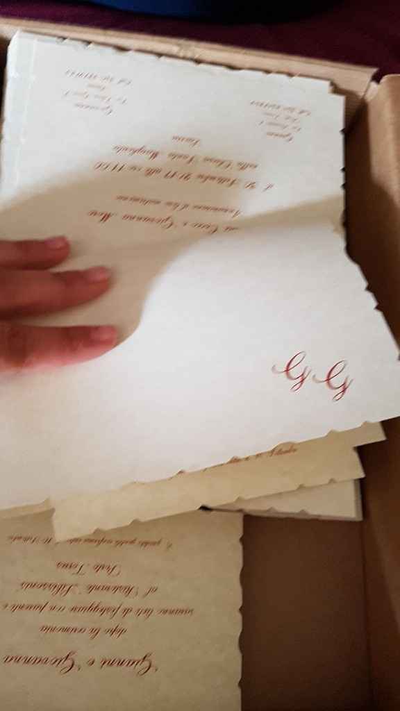 Partecipazioni arrivate 😍 - 1