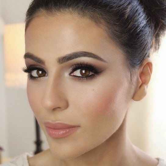 Trucco per spose con occhi castani - 2