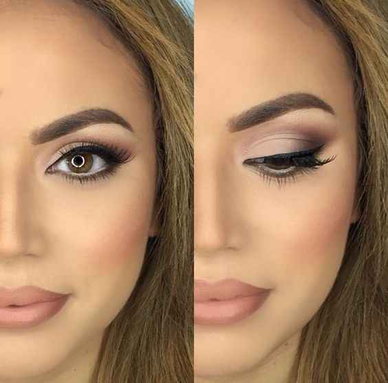 Trucco per spose con occhi castani - 3