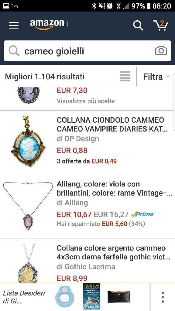 Cammeo come segnaposto !! - 2