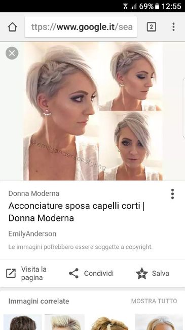 A tutte le sposine con i capelli corti! - 1