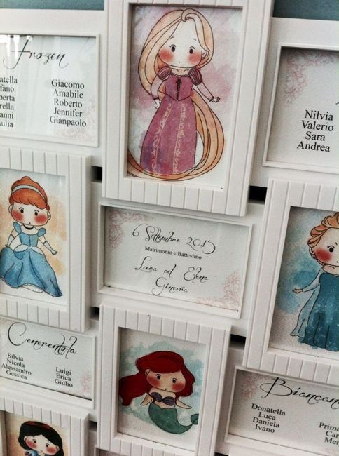 Idee tableau de mariage - 1