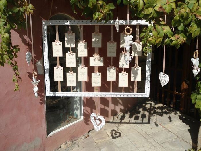 Idee tableau de mariage - 5