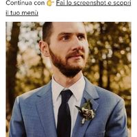 Fai lo screenshot e scopri il vestito dello sposo - 1