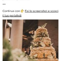Fai lo screenshot e scopri la tua torta nuziale - 1