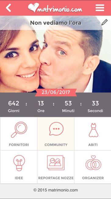 Countdown di Matrimonio.com: quanto manca alle tue nozze? - 1