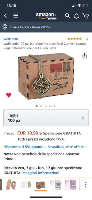 Confezione regalo testimoni - 1