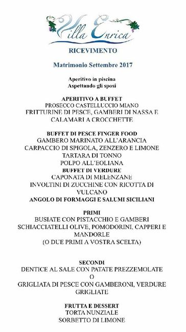 Prezzi ristorante - 3