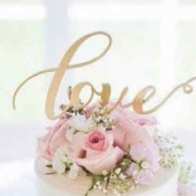  Cake topper - 2