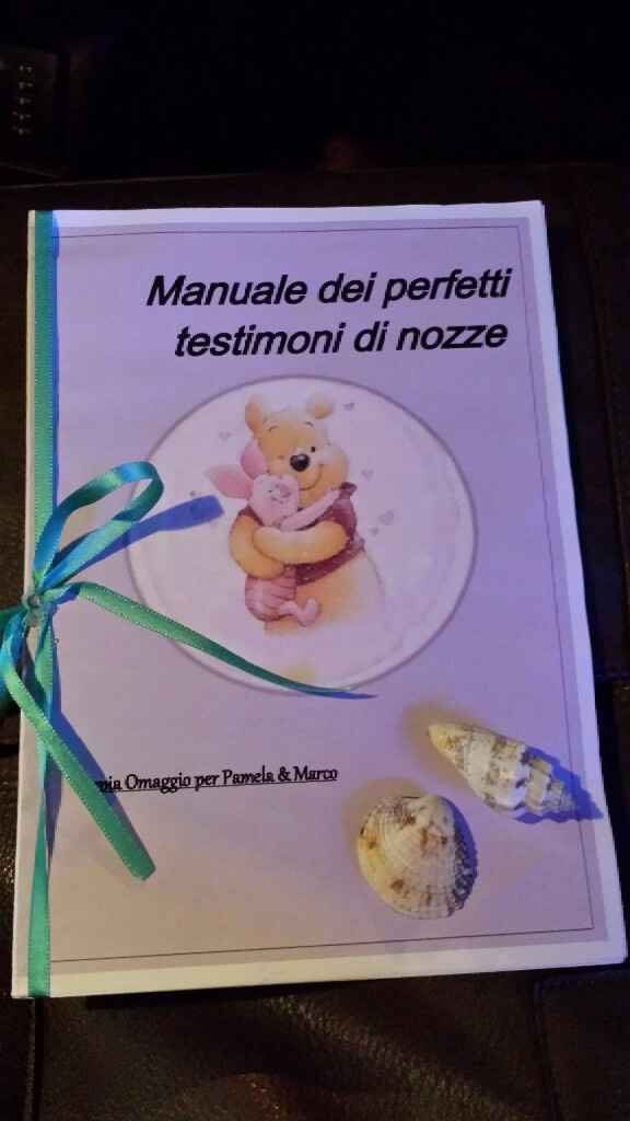 La mia testimone... ti ho scelta perché... - 1