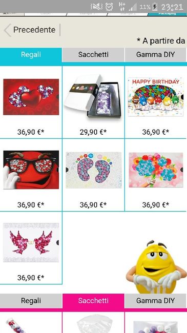 Sposine mms personalizzati - 2