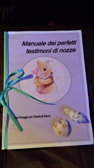 La mia testimone... ti ho scelta perché... - 1