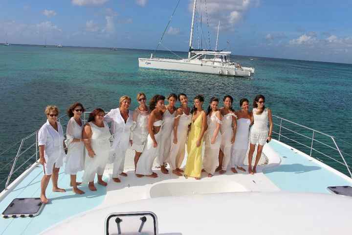 Prima di arrivare al luogo della festa :)