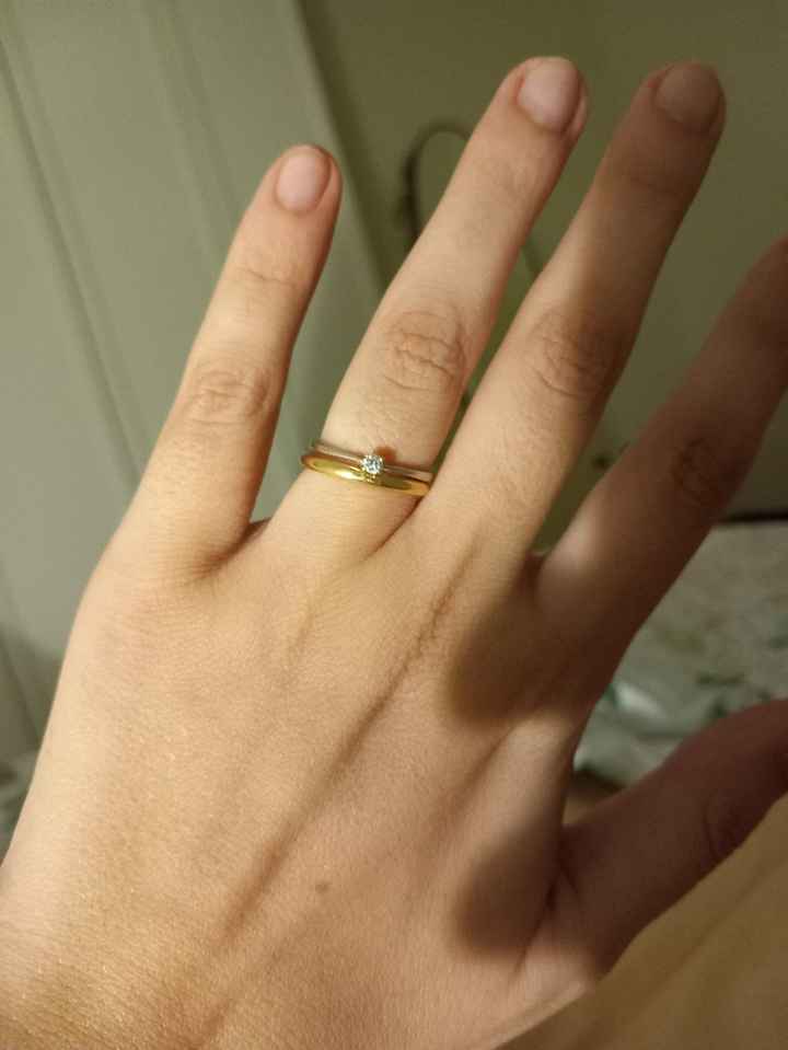 Foto fede e anello di fidanzamento - 1